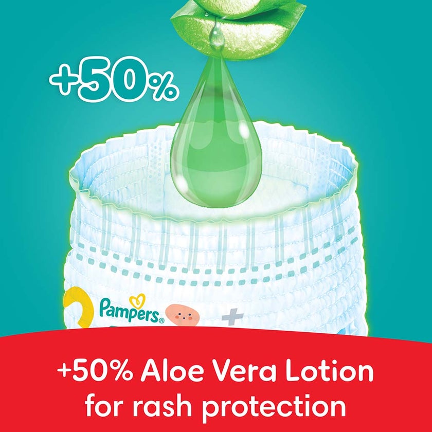 Pampers Rash Protection Size 6, 16+kg Baby Diaper Pants, Pack of 34's