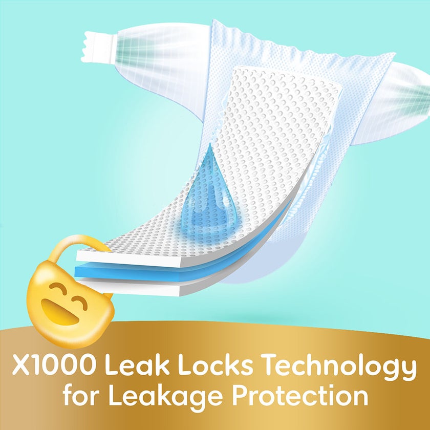 Pampers Ultimate Comfort Size 6, 13+kg Baby Diapers, Pack of 36's