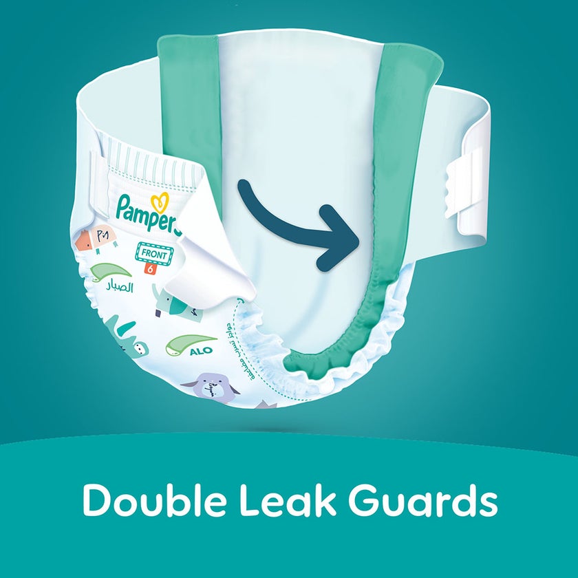 Pampers Rash Protection Size 6, 13+kg Baby Diapers, Pack of 72's