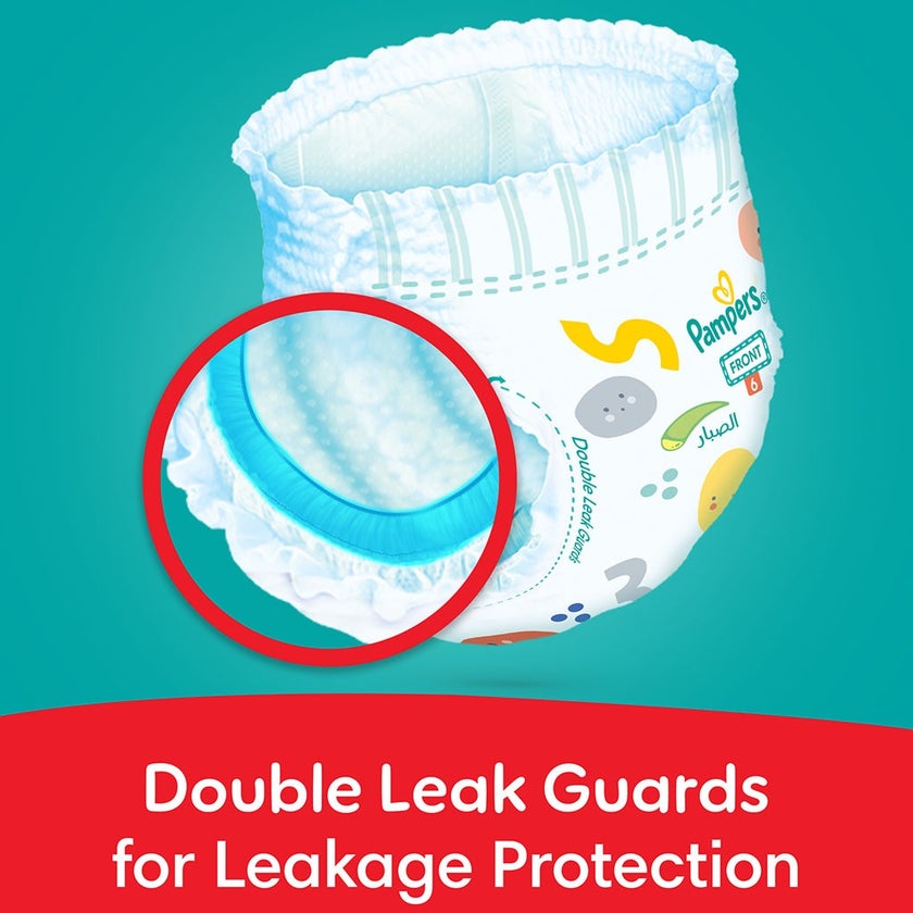 Pampers Rash Protection Size 6, 16+kg Baby Diaper Pants, Pack of 68's