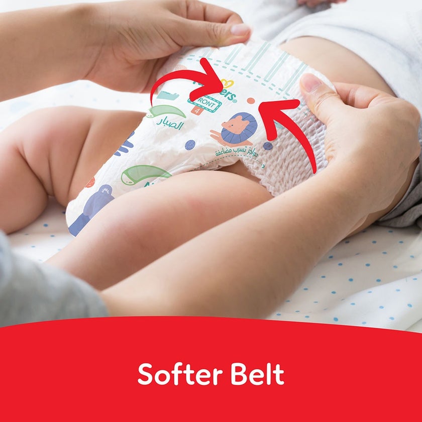 Pampers Rash Protection Size 4, 9-14kg Baby Diaper Pants, Pack of 84's