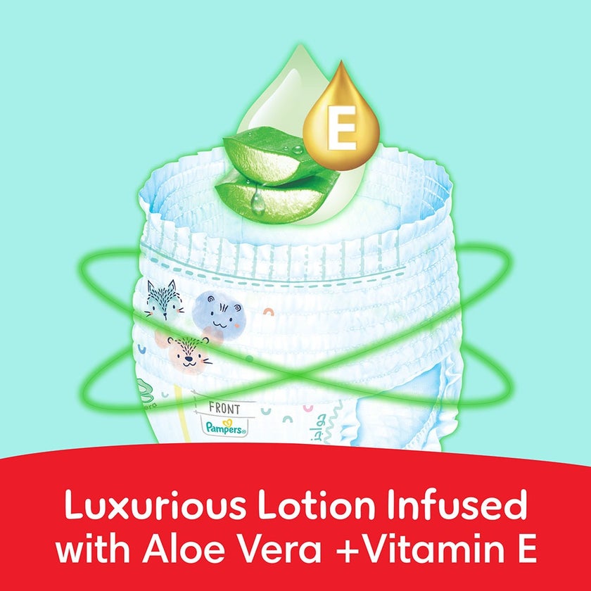 Pampers Ultimate Comfort Size 5, 12-18kg Baby Diaper Pants, Pack of 76's