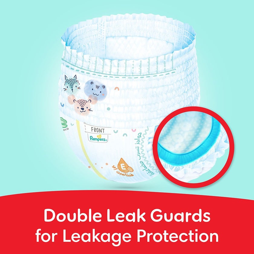 Pampers Ultimate Comfort Size 5, 12-18kg Baby Diaper Pants, Pack of 76's