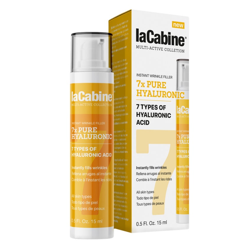 LaCabine 7x Pure Hyaluronic Acid Instant Wrinkle Filler 15ml