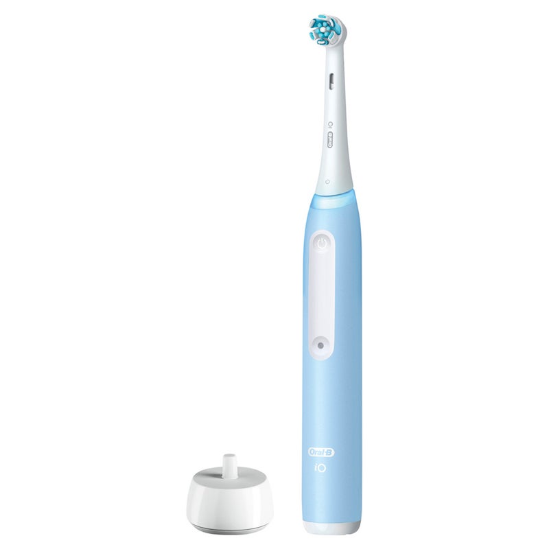 Braun Oral B iO Series 3 Rechargeable Electric Toothbrush - Icy Blue