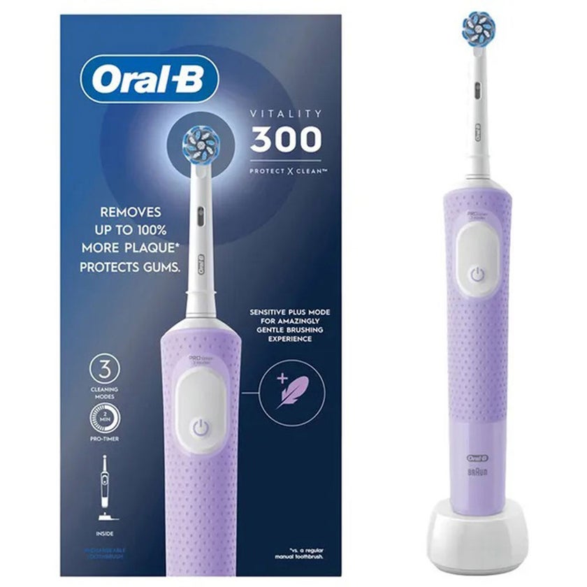 Oral B Vitality 300 Electric Toothbrush - Lilac 
