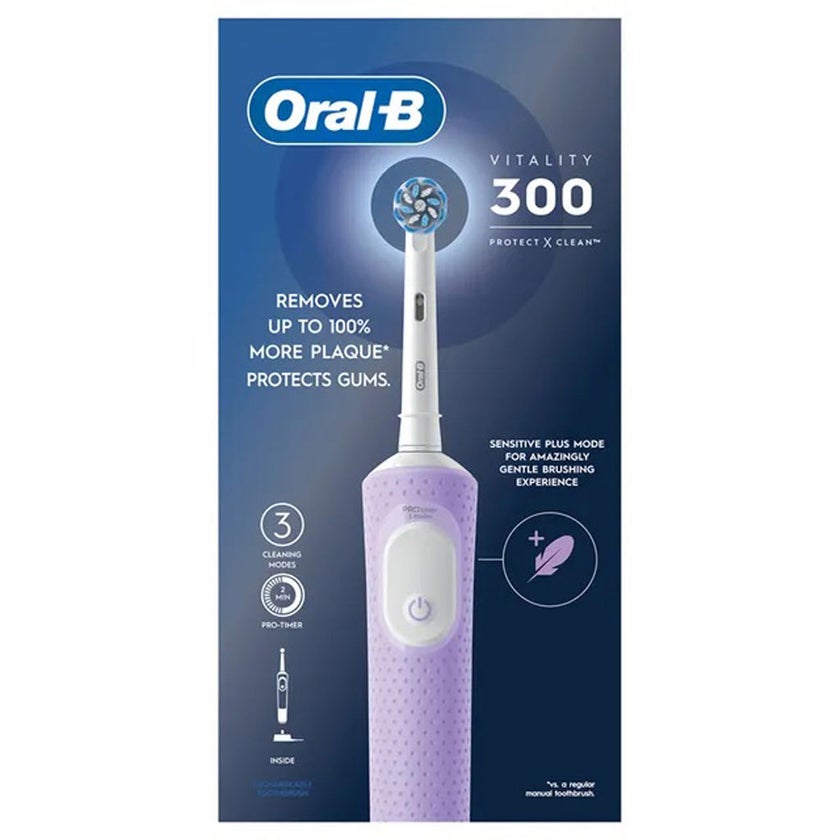 Oral B Vitality 300 Electric Toothbrush - Lilac 