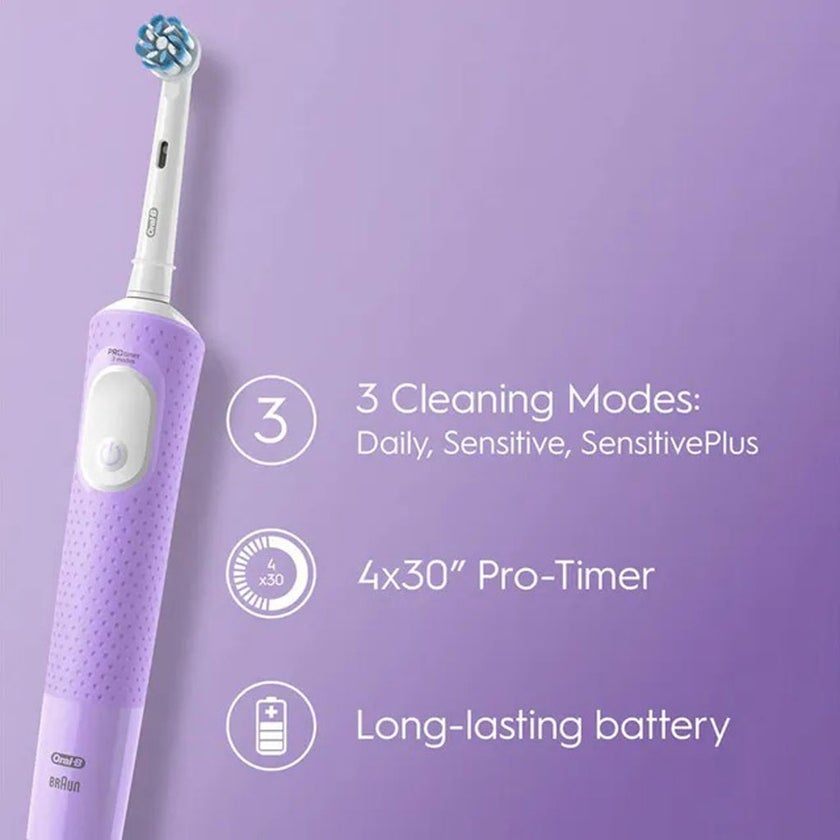 Oral B Vitality 300 Electric Toothbrush - Lilac 