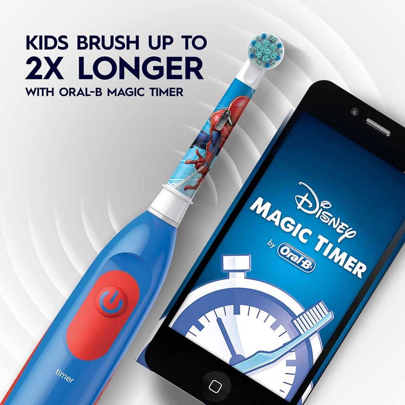 Braun Oral B Marvel Spider Man Kids Electric Toothbrush