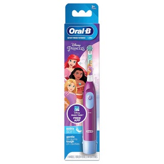 Braun Oral B Disney Princess Extra Soft Bristles Kids Electric Toothbrush