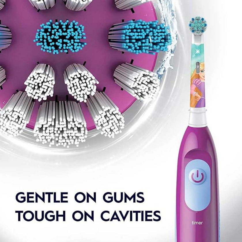 Oral B Disney Princess Extra Soft Bristles Kids Electric Toothbrush
