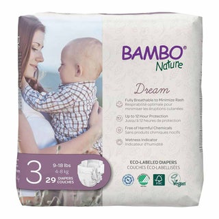 Bambo Nature Dream Size 3, 4-8kg Eco-Friendly Baby Diapers, Pack of 29's