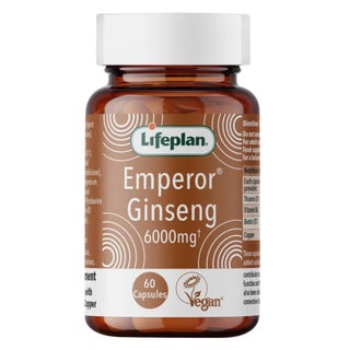 Lifeplan Emperor Ginseng 6000mg Capsules, Pack of 60’s