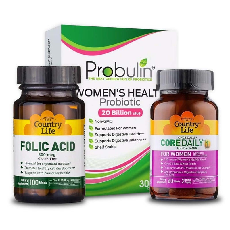 Eve Care Women's Health Nutrition Bundle Package