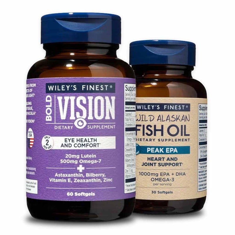 Bold Vision Eye Health Nutrition Bundle Package