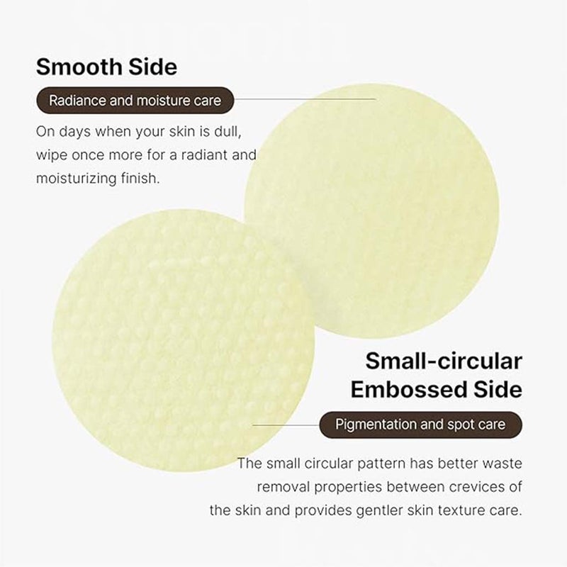 Medicube Deep Vita C With 2% Niacinamide Facial Toner Pads For Dark Spots & Blemish Care 150g, Pack of 70's