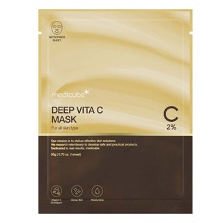 Medicube Deep Vita C 2% Facial Sheet Mask 20g, Pack of 4’s 