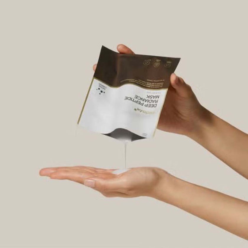Medicube Deep Peptide Radiance Facial Sheet Mask 27ml, Pack of 4’s