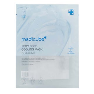 Medicube Zero Pore Cooling Face Sheet Mask For All Skin Types 27g, Pack of 4’s