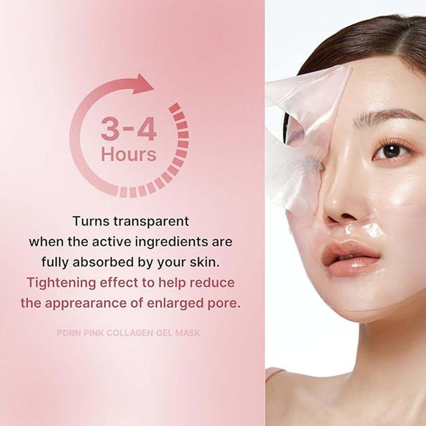 Medicube PDRN Pink Collagen Gel Sheet Mask 28g, Pack of 4's