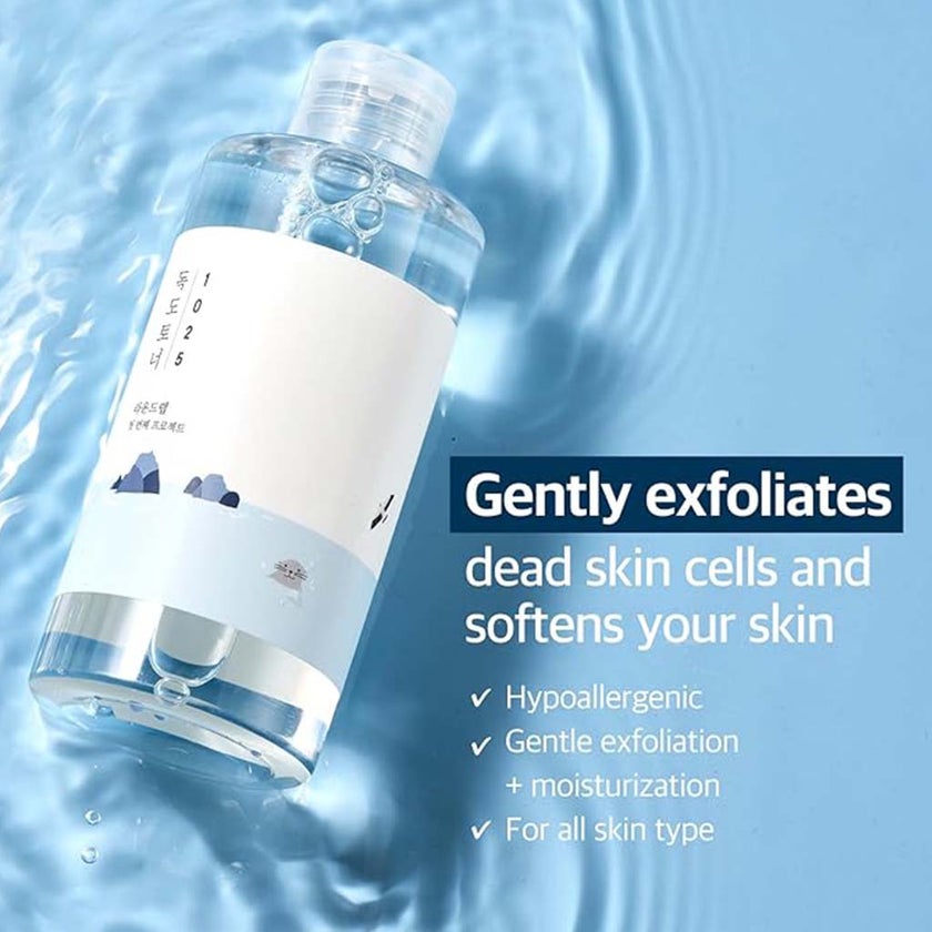 Round Lab 1025 Dokdo Exfoliating Face Toner For All Skin Types 200ml