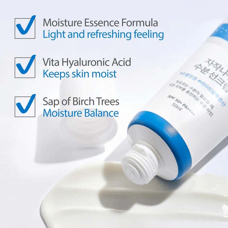 Round Lab Birch SPF50+ & PA ++++ Moisturizing Sunscreen 50ml