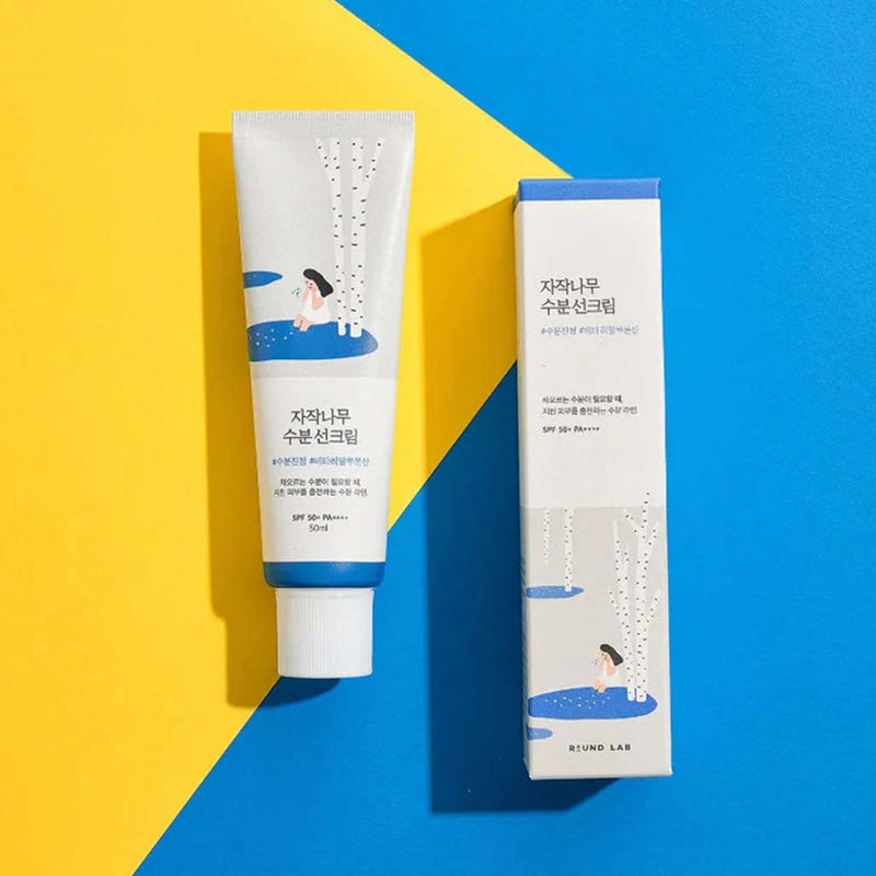 Round Lab Birch SPF50+ & PA ++++ Moisturizing Sunscreen 50ml