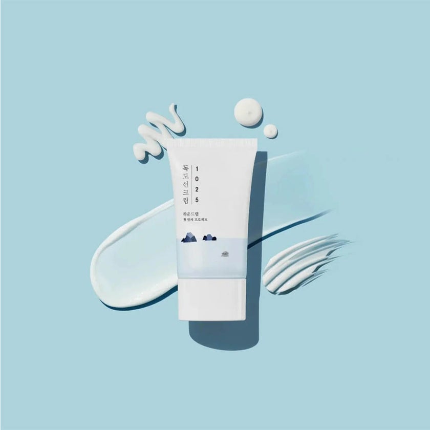 Round Lab 1025 Dokdo Sunscreen With SPF50+ PA++++ For Acne Prone & Sensitive Skin 50ml