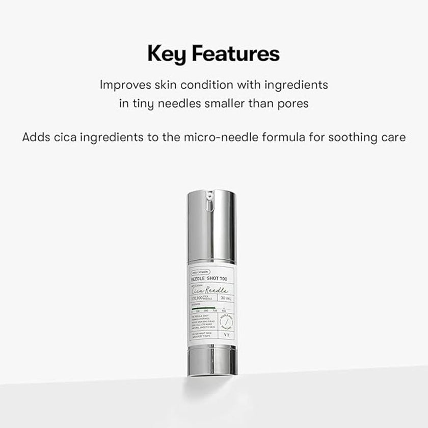 VT Cosmetics Cica Hyalon Reedle 700 Shot Face Serum 30ml
