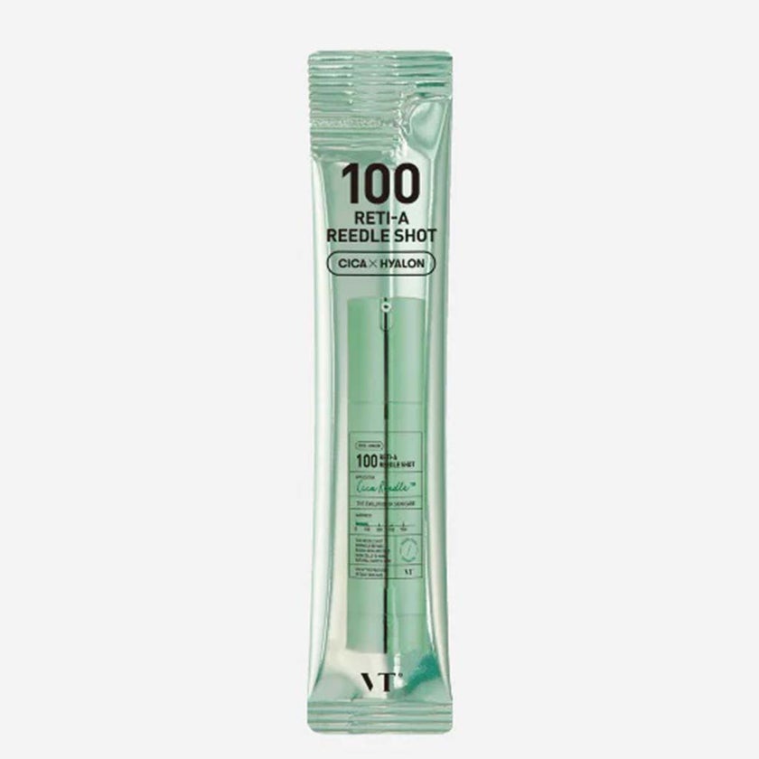 VT Cosmetics Reti-A 100 Reedle Shot Face Serum 2ml, Pack of 10’s