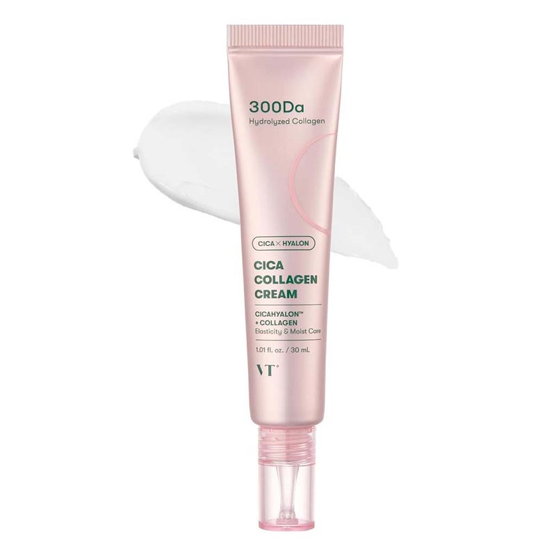 VT Cosmetics 300Da Cica Hyalon & Hydrolyzed Collagen Face Cream 30ml
