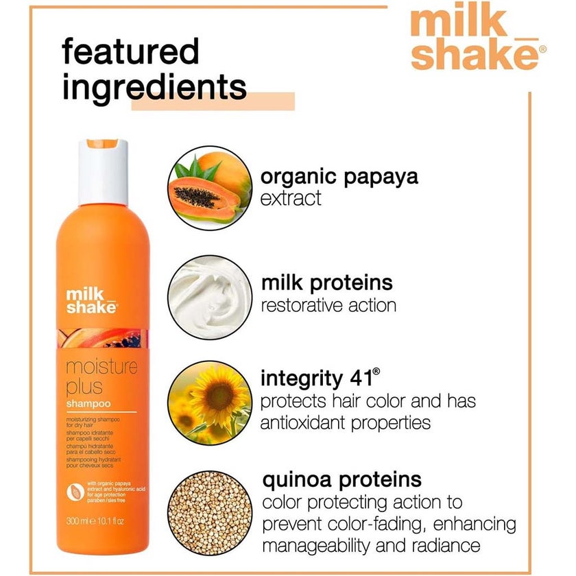 Milk_Shake Moisture Plus Hair Shampoo For Dry Hair 300ml