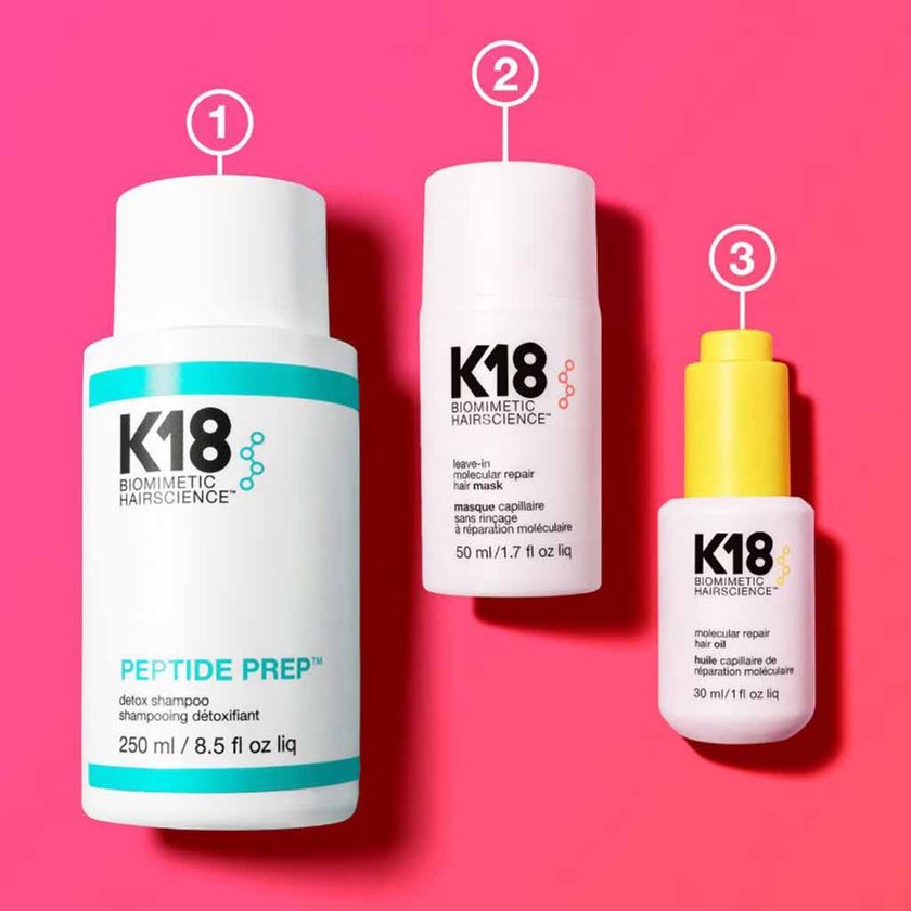 K18 Biometric Hair Science Molecular Repair Leave-in Hair Mask 15ml