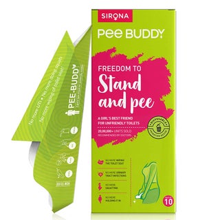 Sirona Pee Buddy Freedom To Stand & Pee Female Urination Device, Pack of 10’s 