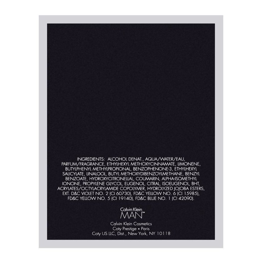 Calvin Klein Man Eau De Toilette 100ml