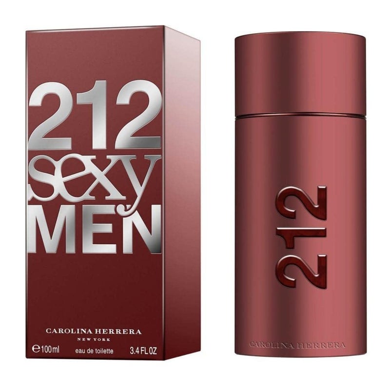 Carolina Herrera 212 Sexy Eau De Toilette For Men 100ml