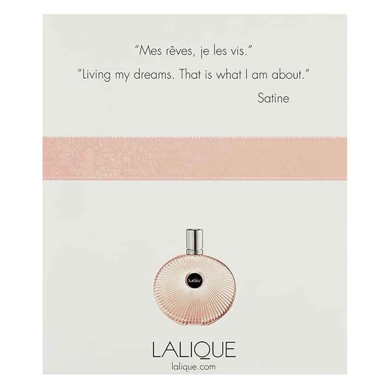 Lalique Satine Eau De Parfum For Women 100ml