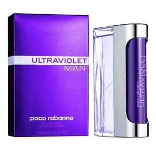 Paco Rabanne Ultraviolet Eau De Toilette For Men - Woody Fragrance 100ml 