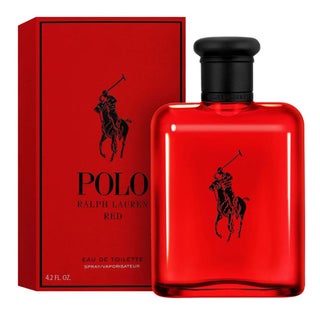 Ralph Lauren Polo Red Eau De Toilette For Men - Woody & Spicy Fragrance 125ml