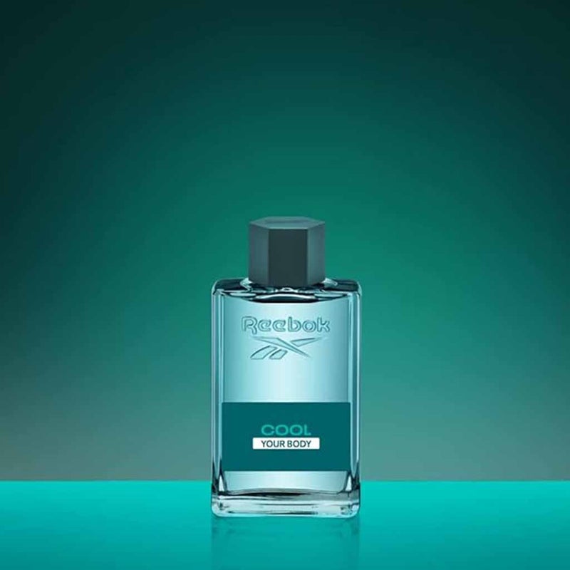 Reebok Cool Your Body Eau De Toilette For Men - Fresh & Woody Fragrance 50