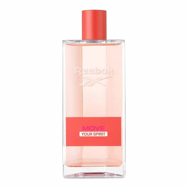 Reebok Move Your Spirit Eau De Toilette For Women - Fruity & Floral Fragrance 100ml
