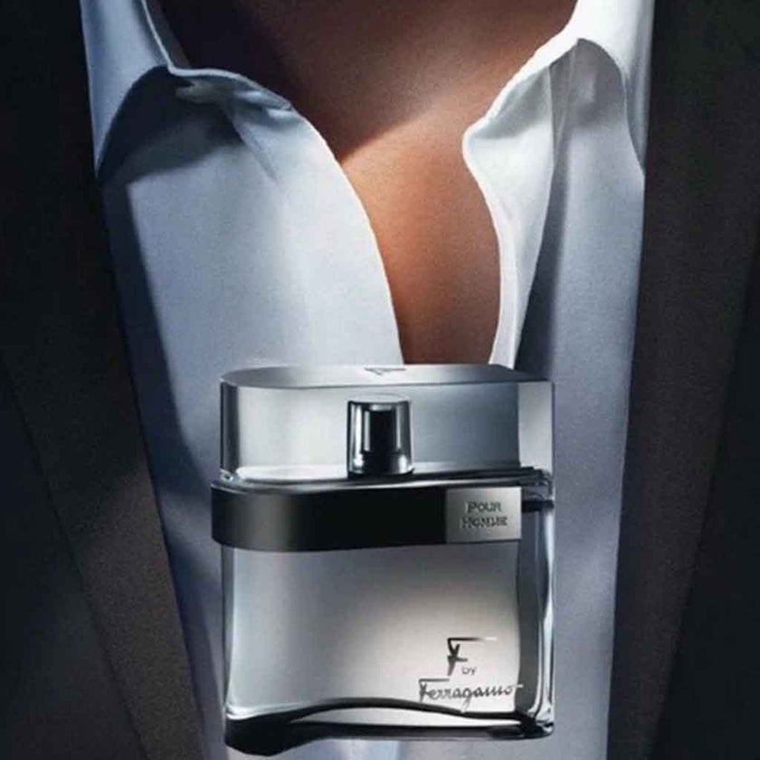 Salvatore Ferragamo F By Ferragamo Black Eau De Toilette For Men 100ml