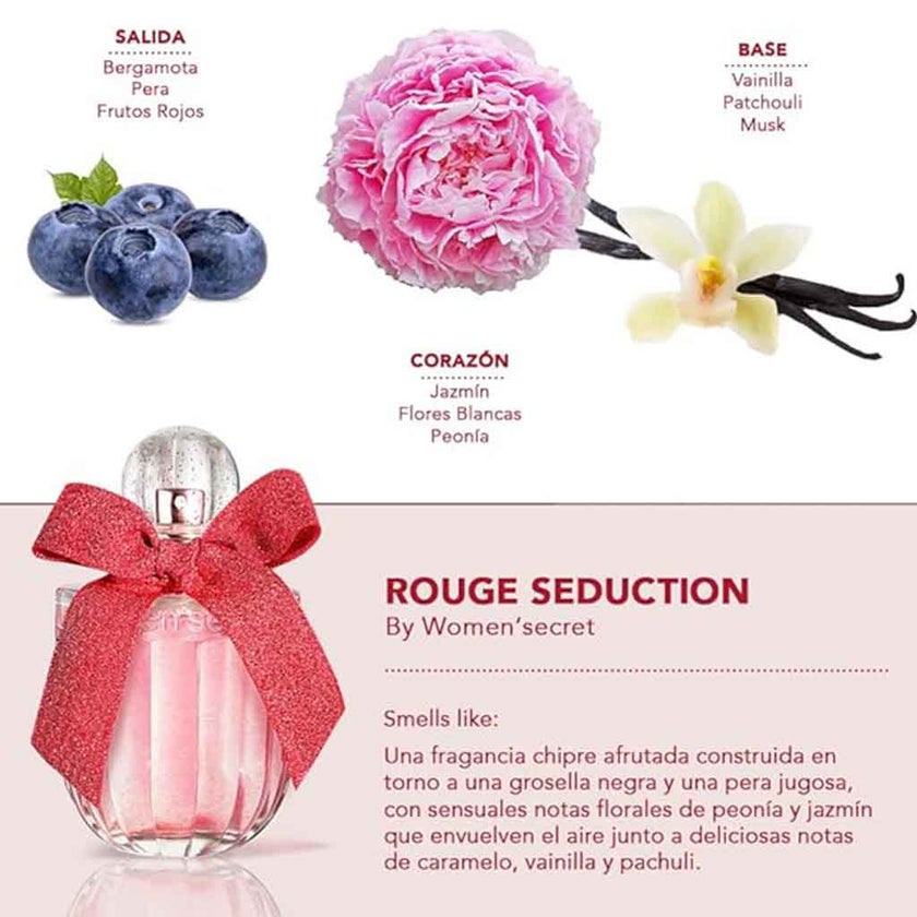 Women'secret Rouge Seduction Eau De Parfum For Women 30ml
