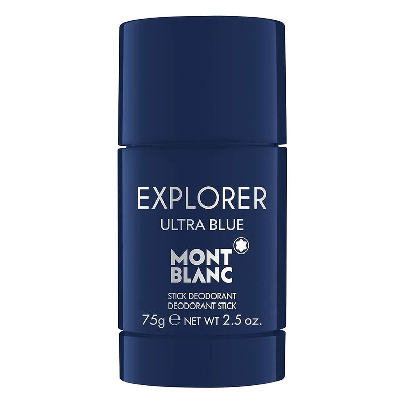 Mont Blanc Explorer Ultra Blue Gift Set For Men - Pack of Mont Blanc Explorer Ultra Blue EDP 100ml + EDP Mini Spray 7.5ml + After Shave Balm 100ml