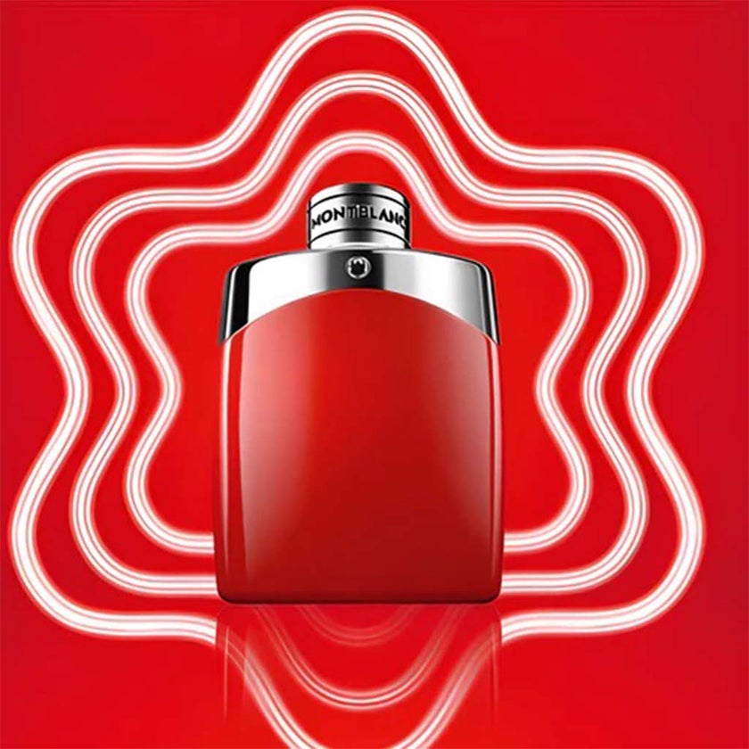 Mont Blanc Legend Red Gift Set For Men - Pack of Mont Blanc Legend Red EDP 100ml + EDP Mini Spray 7.5ml + Shower Gel 100ml 