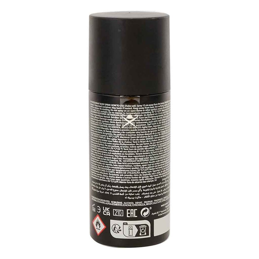 Hackett London Bespoke Deodorant Body Spray For Men 150ml