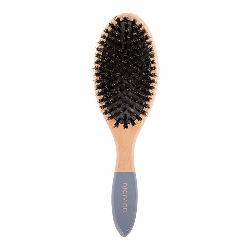 Killys Intervion Wooden Hair Brush - Grey