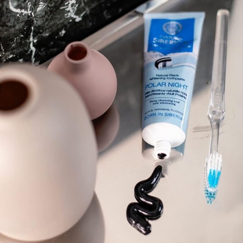 Natura Siberica Polar Night Natural Black Whitening Toothpaste 100g
