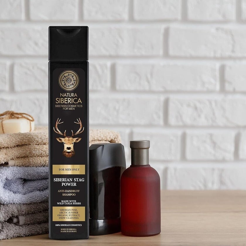 Natura Siberica Siberian Stag Power Anti-Dandruff Shampoo For Men 250ml
