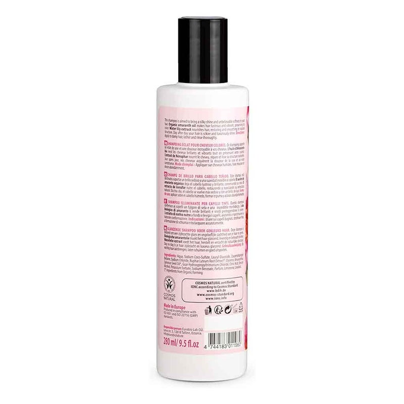 Organic Shop Water Lily & Amaranth Shining Shampoo For Colored Hair 280ml